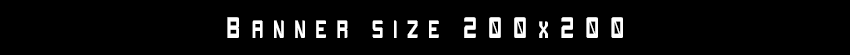 バナーサイズ200x200